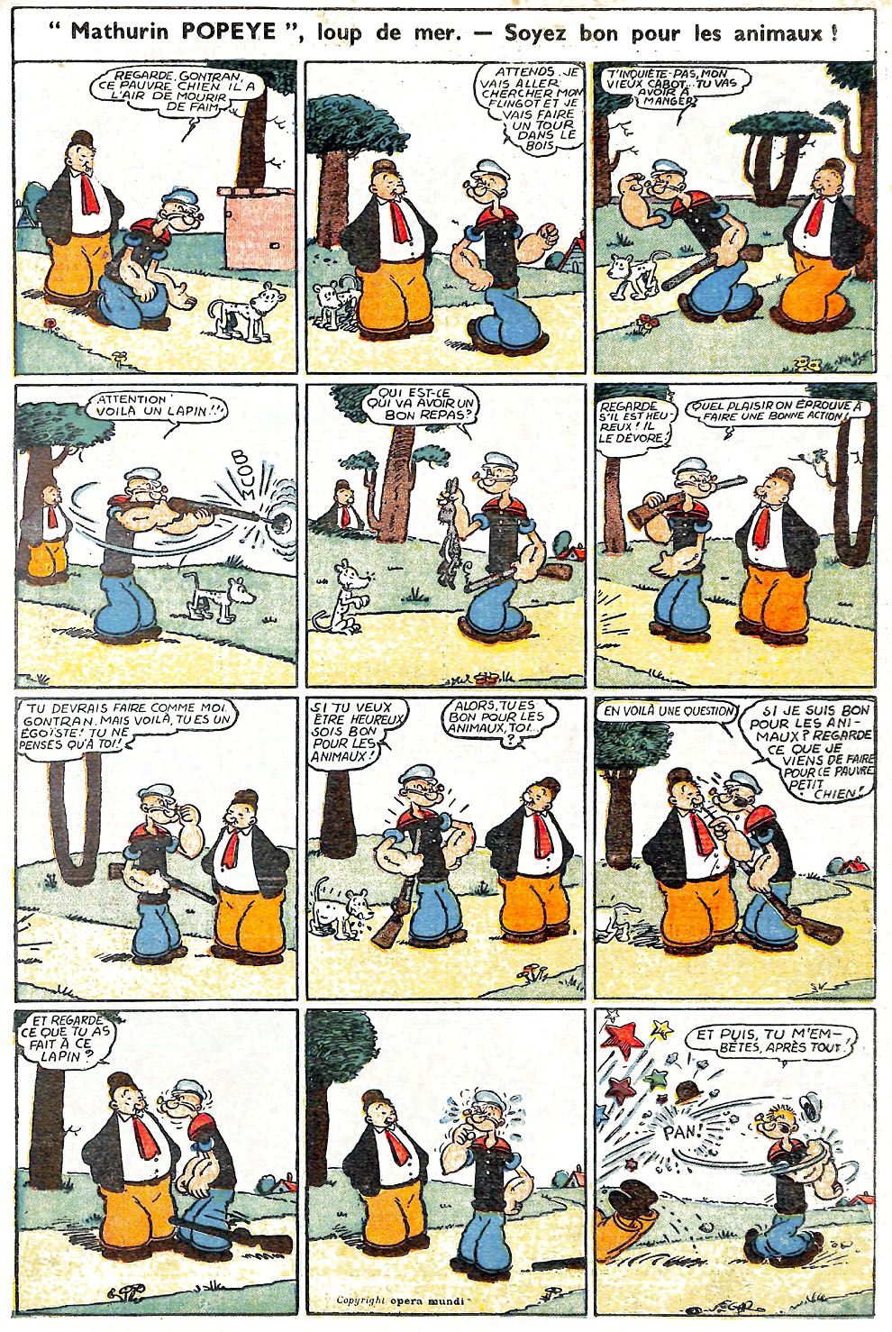 VF de la planche du 03/11/1935