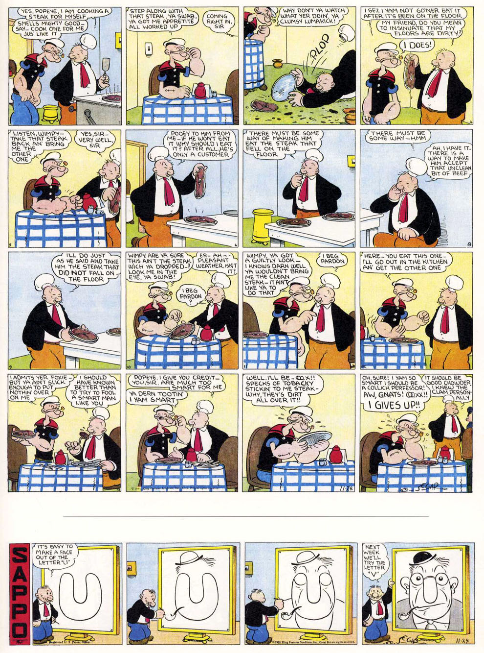 VO de la planche du 24/11/1935