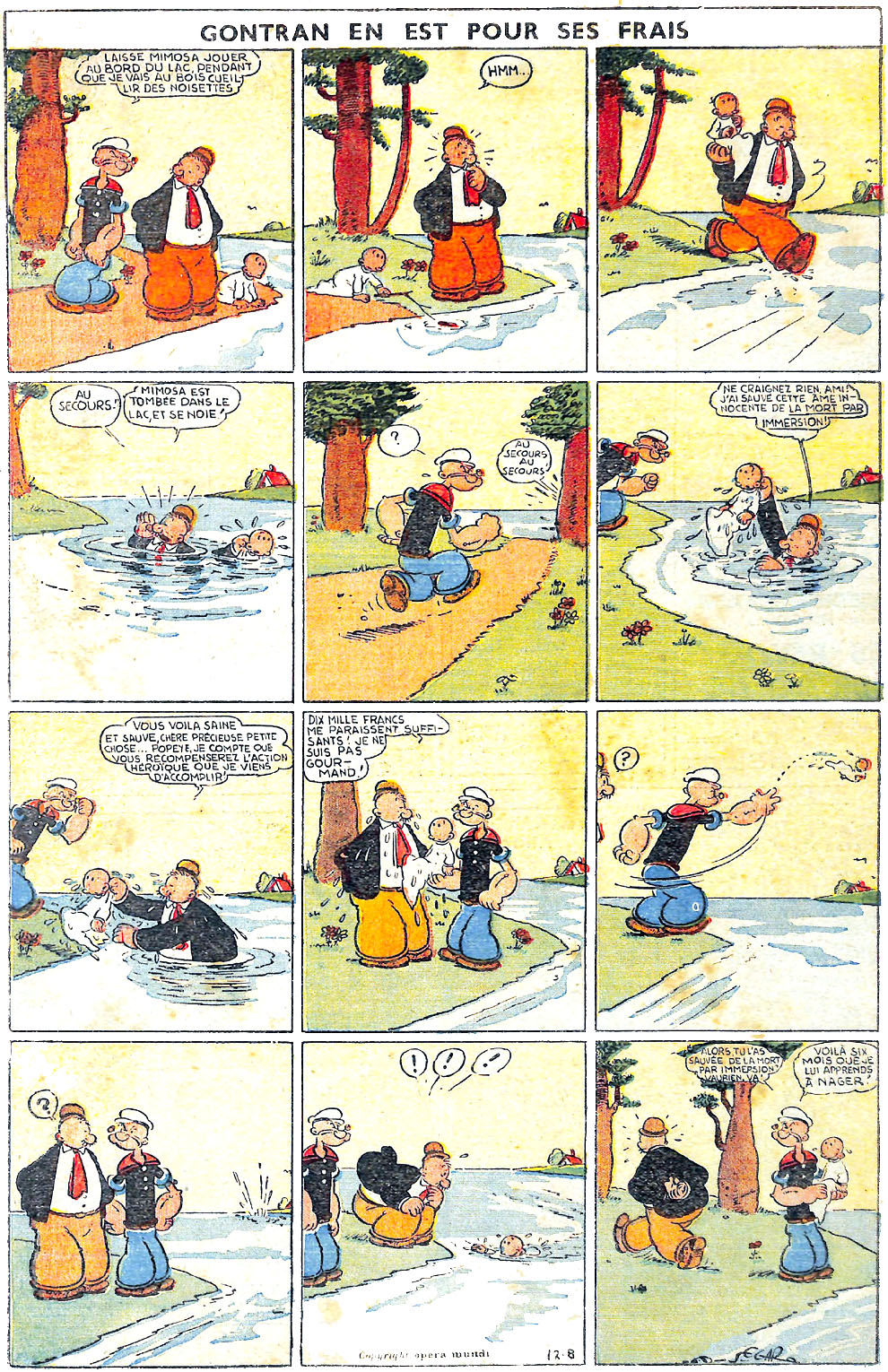 VF de la planche du 08/12/1935