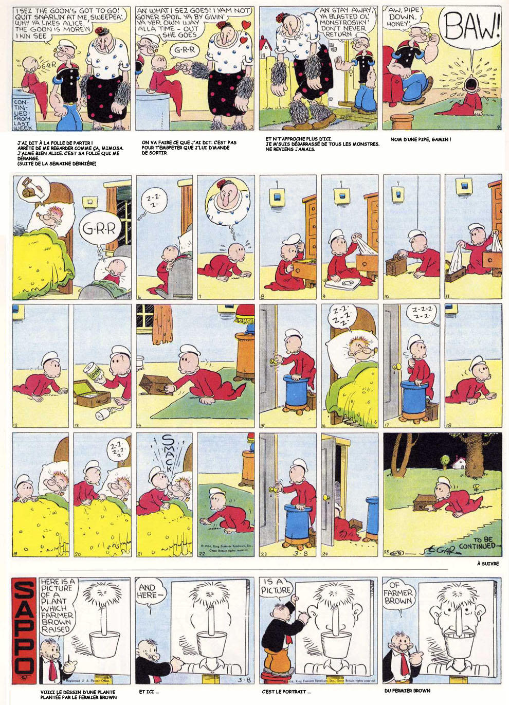 VO sous-titre de la planche du 08/03/1936