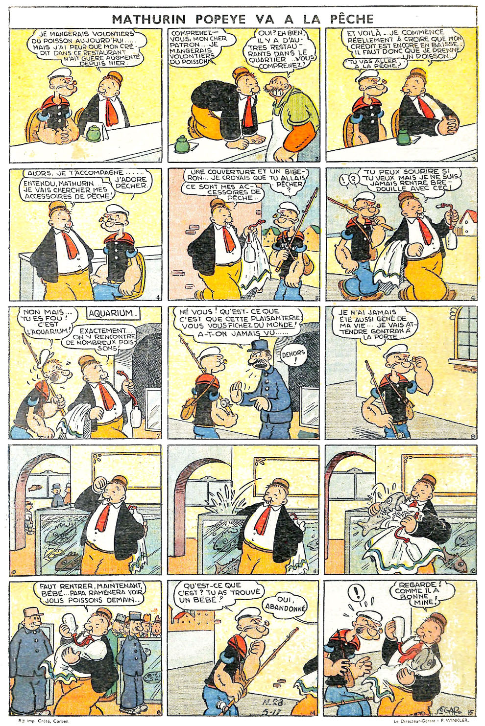 VF de la planche du 17/05/1936