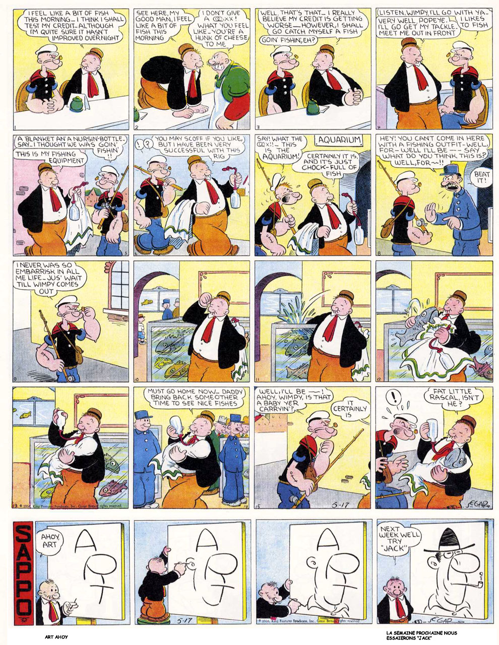 VO de la planche du 17/05/1936