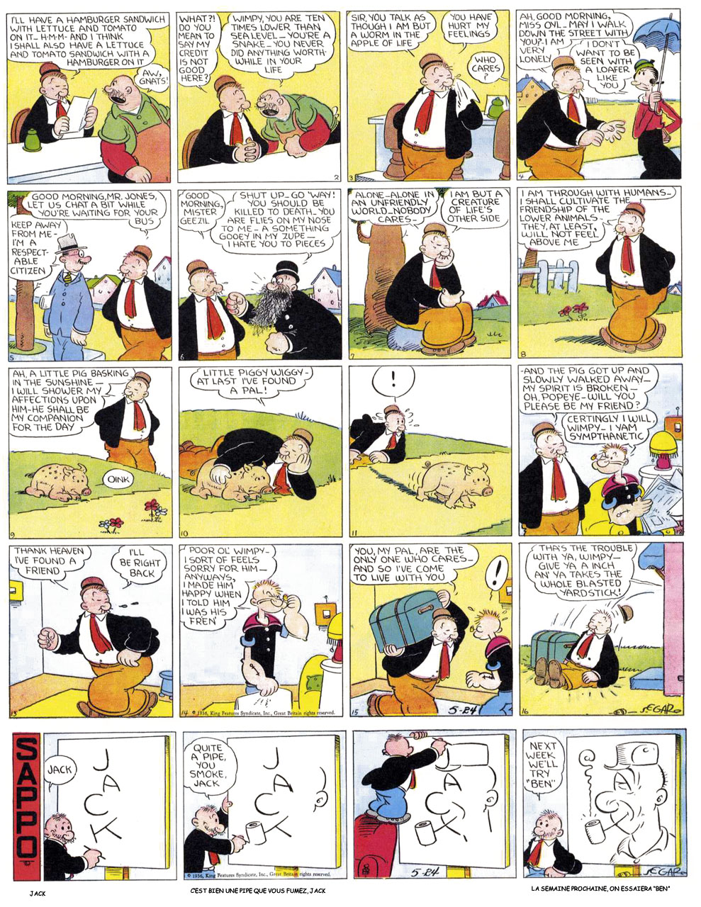 VO de la planche du 24/05/1936