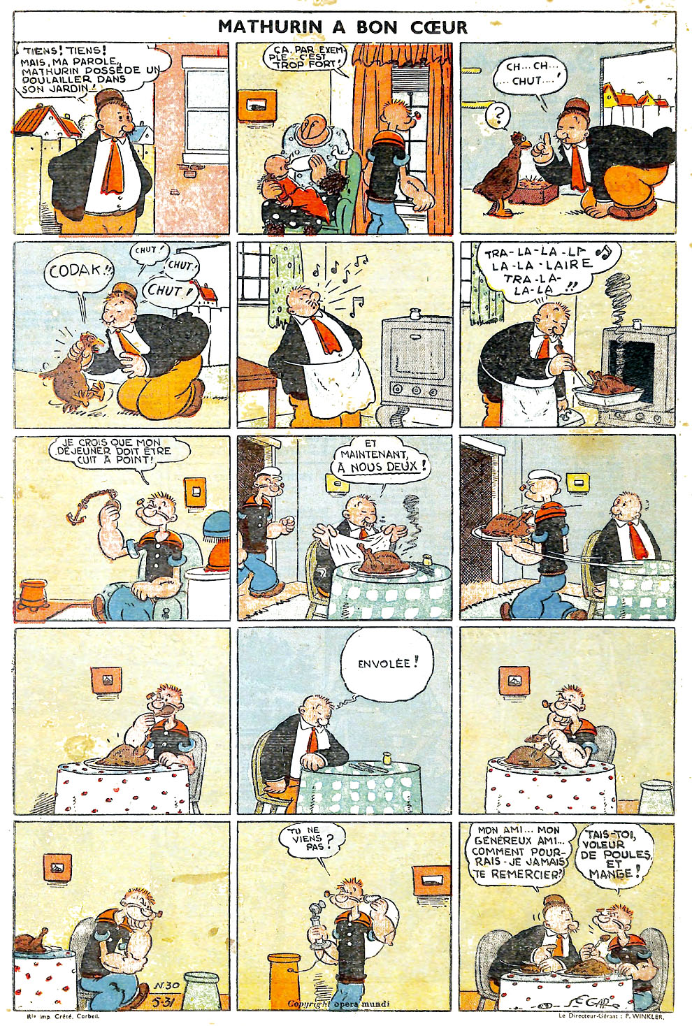 VF de la planche du 31/05/1936