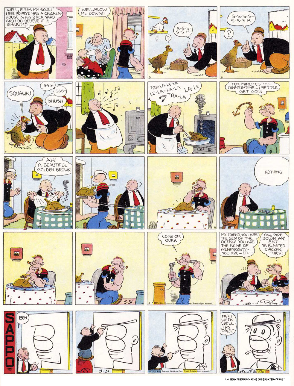 VO de la planche du 31/05/1936