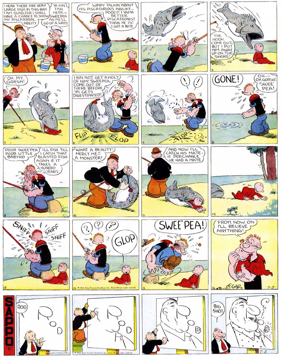 VO de la planche du 05/07/1936