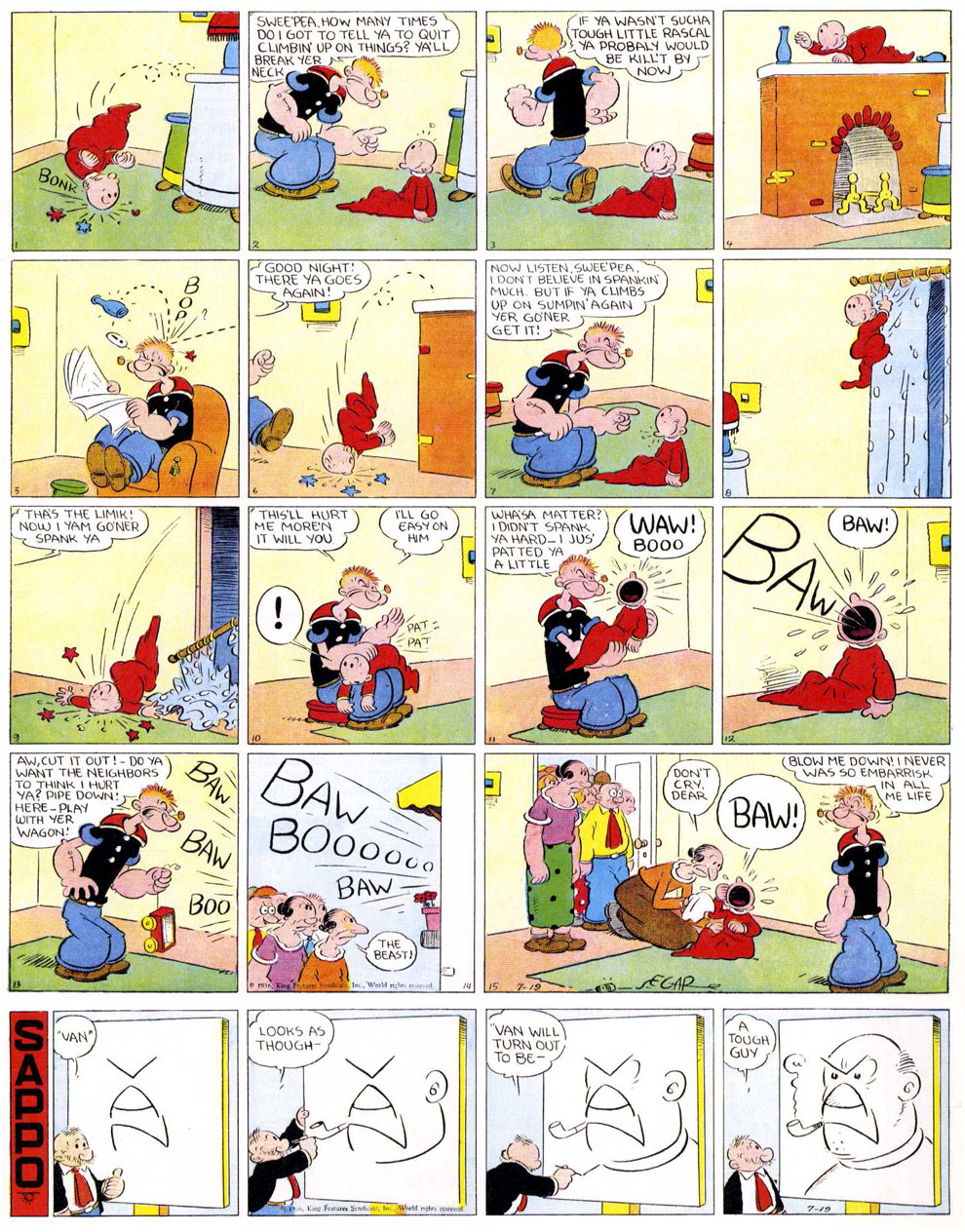 VO de la planche du 19/07/1936