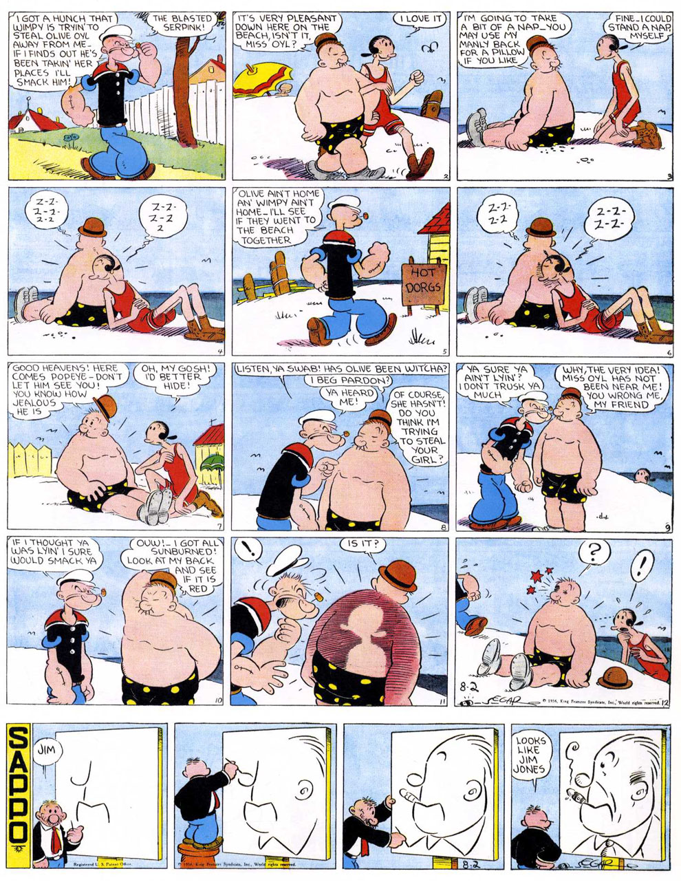 VO de la planche du 02/08/1936