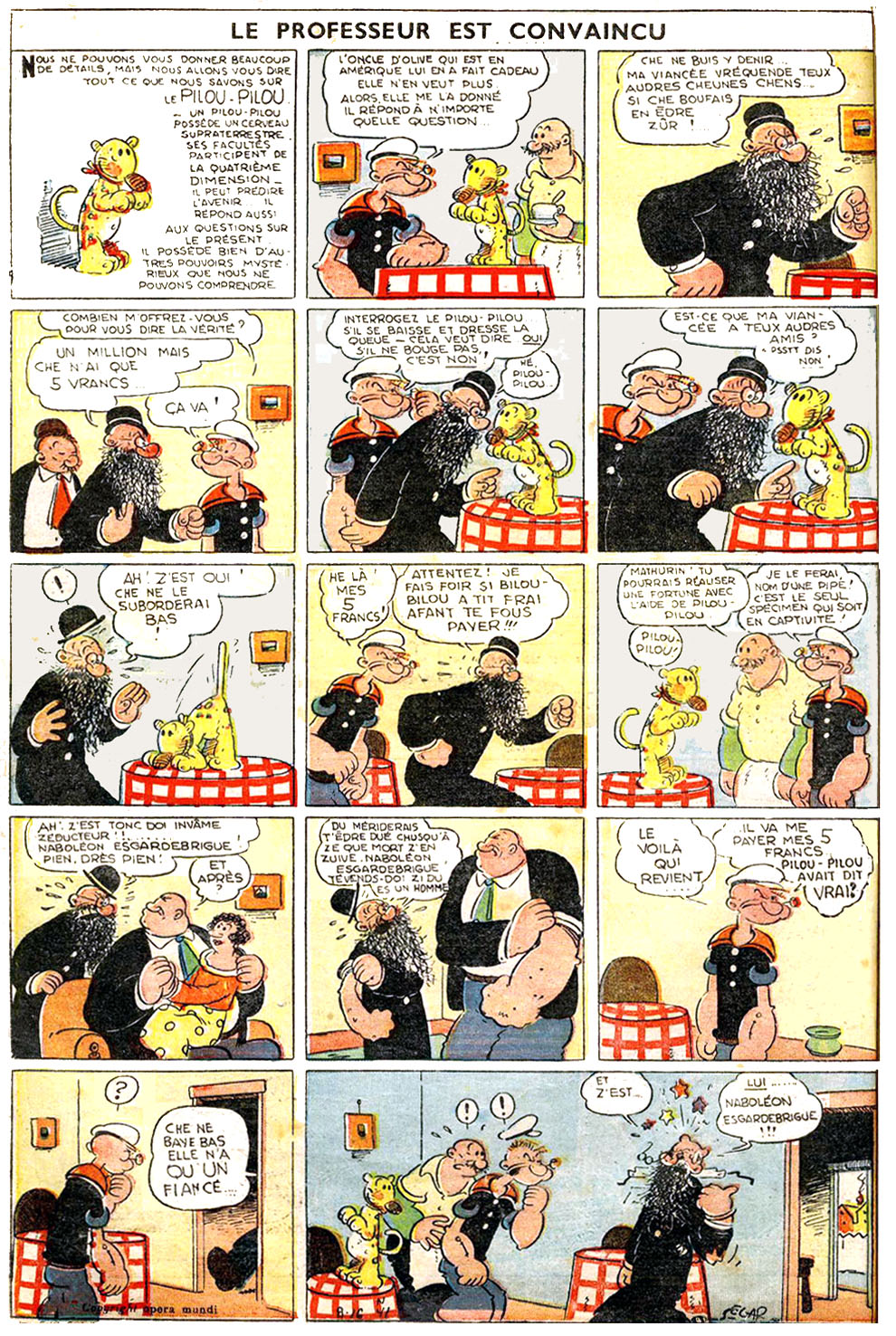 VF de la planche du 16/08/1936