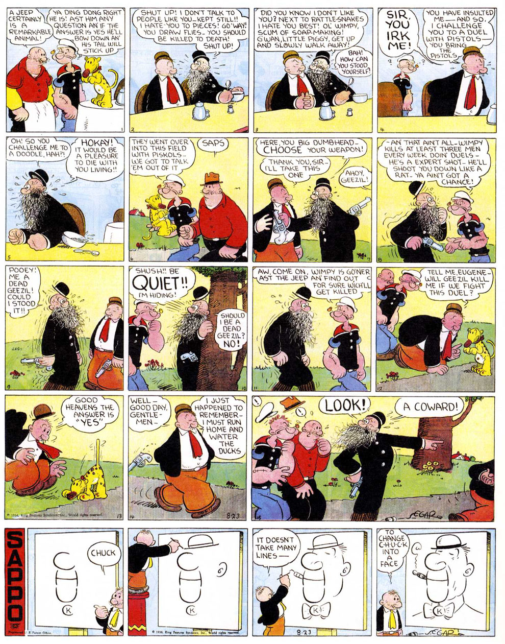 VO de la planche du 23/08/1936