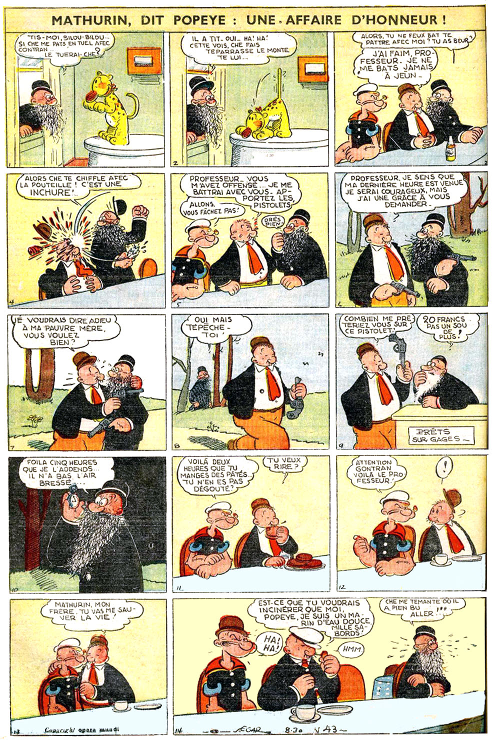 VF de la planche du 30/08/1936