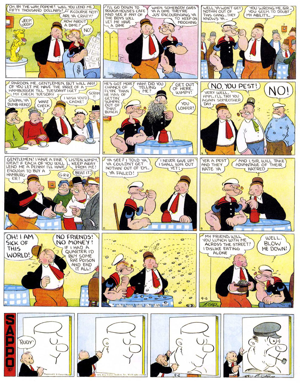 VO de la planche du 06/09/1936