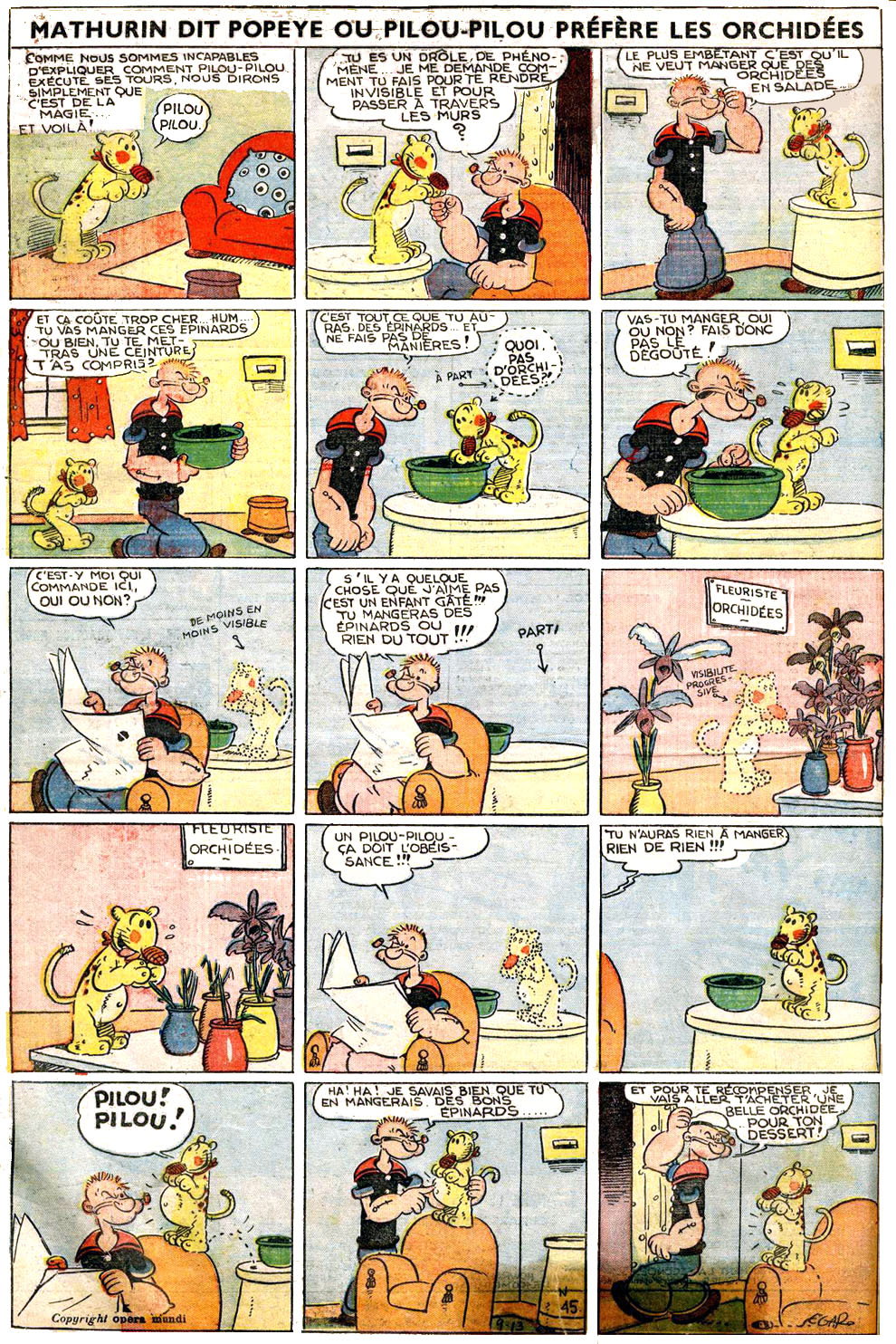 VF de la planche du 13/09/1936