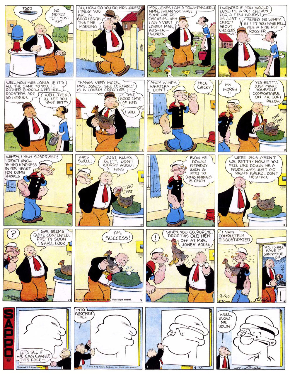 VO de la planche du 20/09/1936