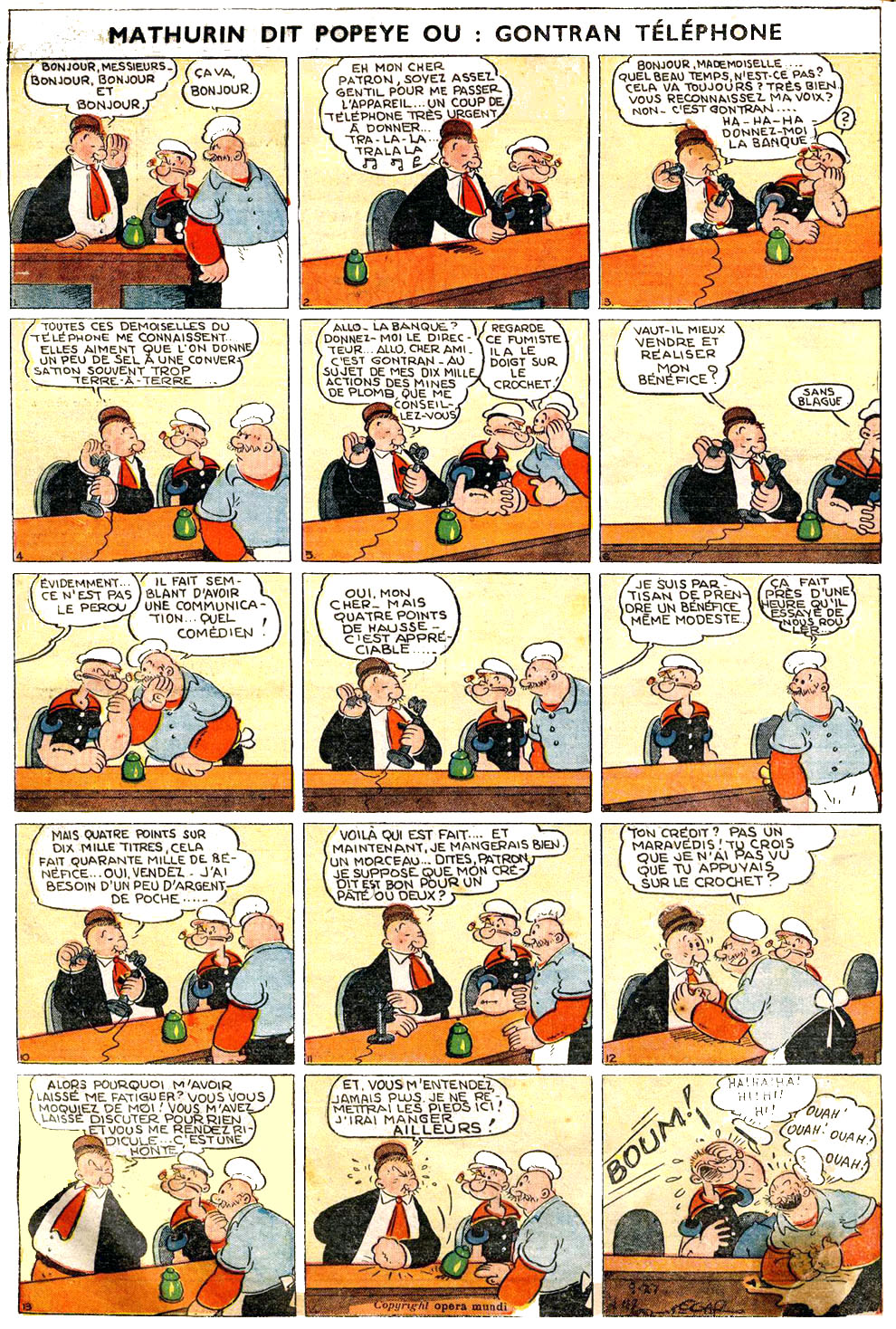 VF de la planche du 27/09/1936