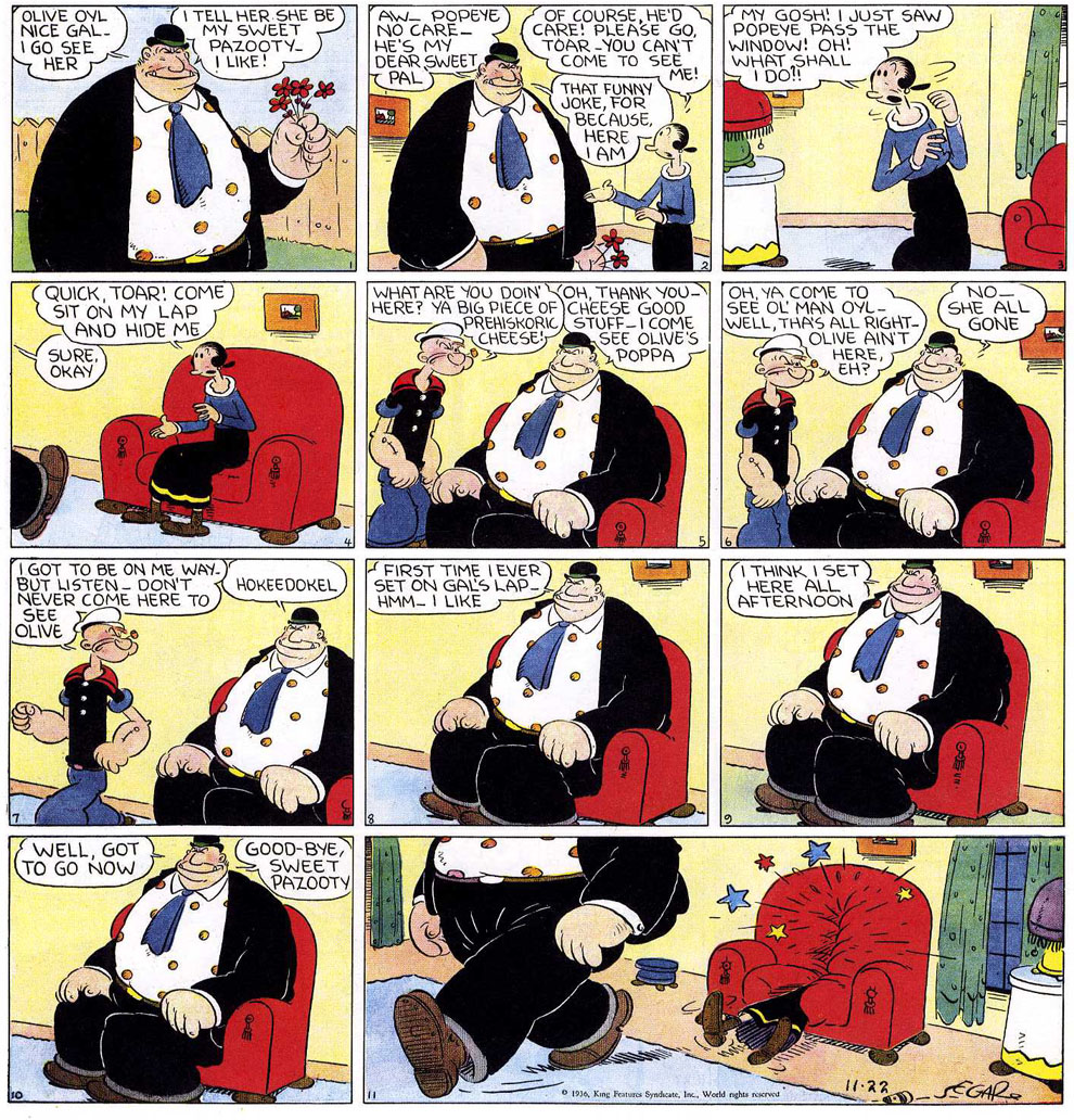 VO de la planche du 22/11/1936