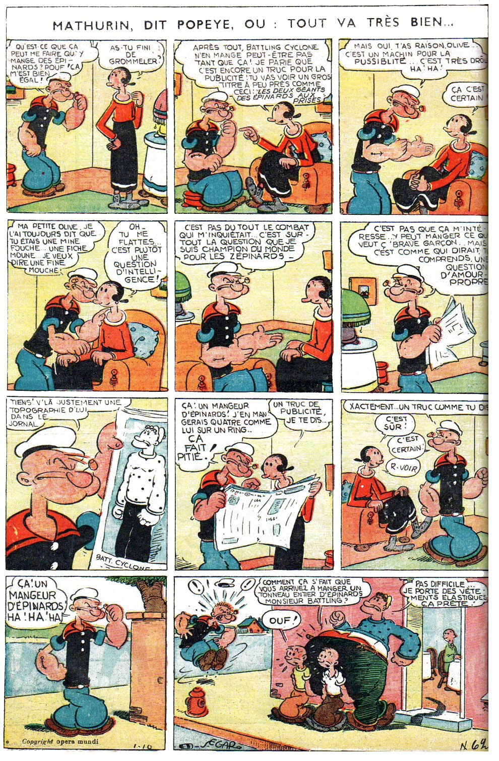 VF de la planche du 10/01/1937