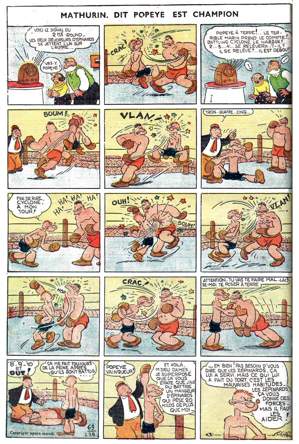 VF de la planche du 28/02/1937