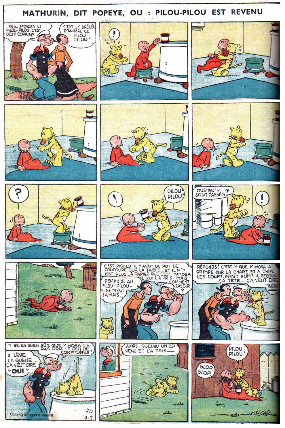 VF de la planche du 07/03/1937
