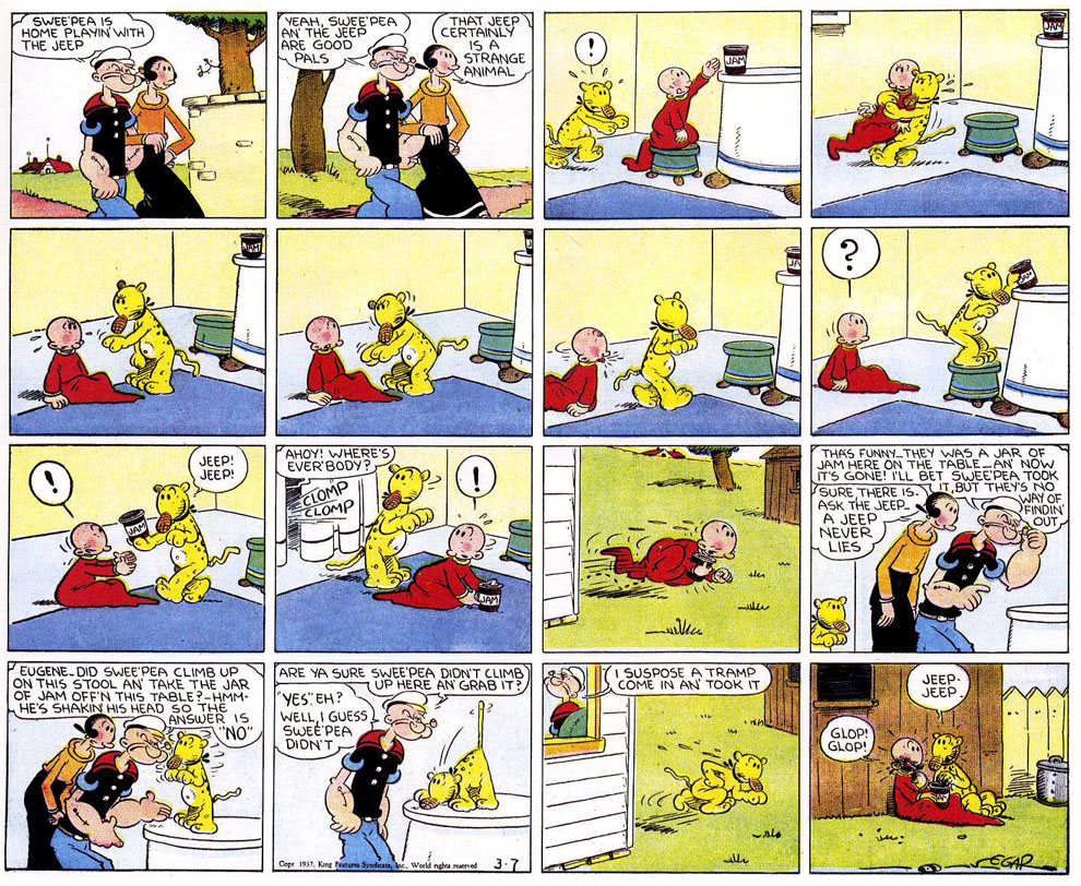 VO de la planche du 07/03/1937