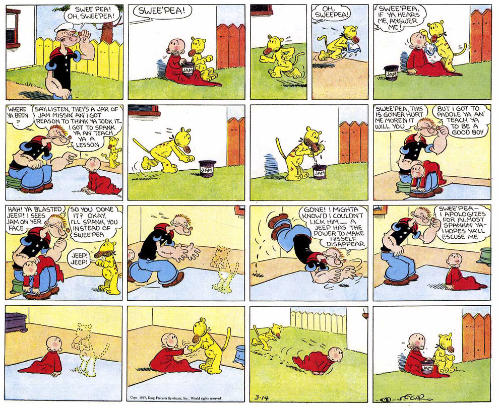 VO de la planche du 14/03/1937