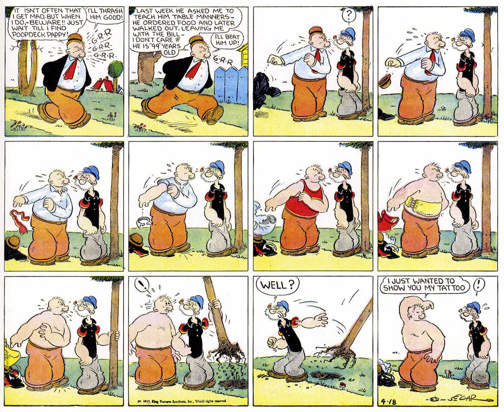 VO de la planche du 18/04/1937