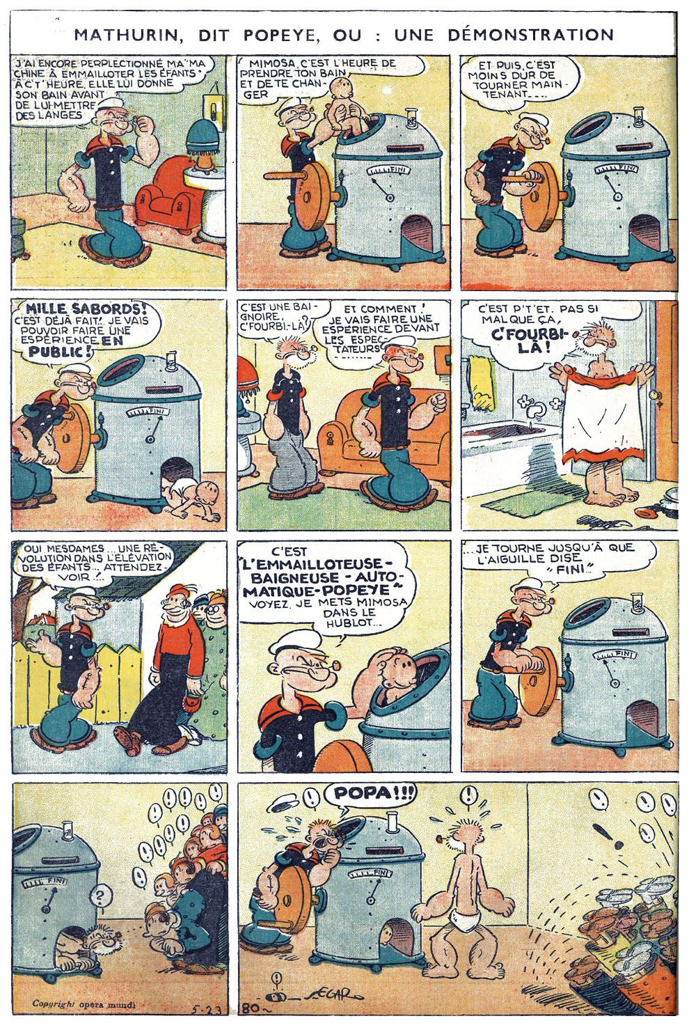 VF de la planche du 23/05/1937
