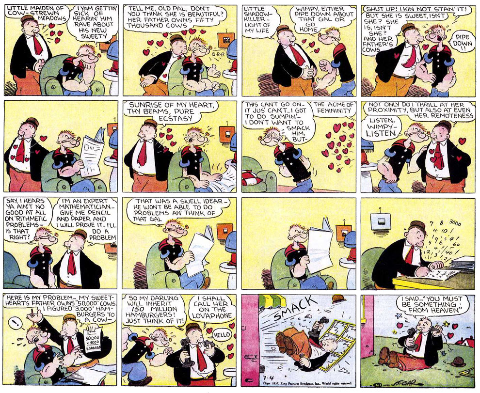 VO de la planche du 04/07/1937