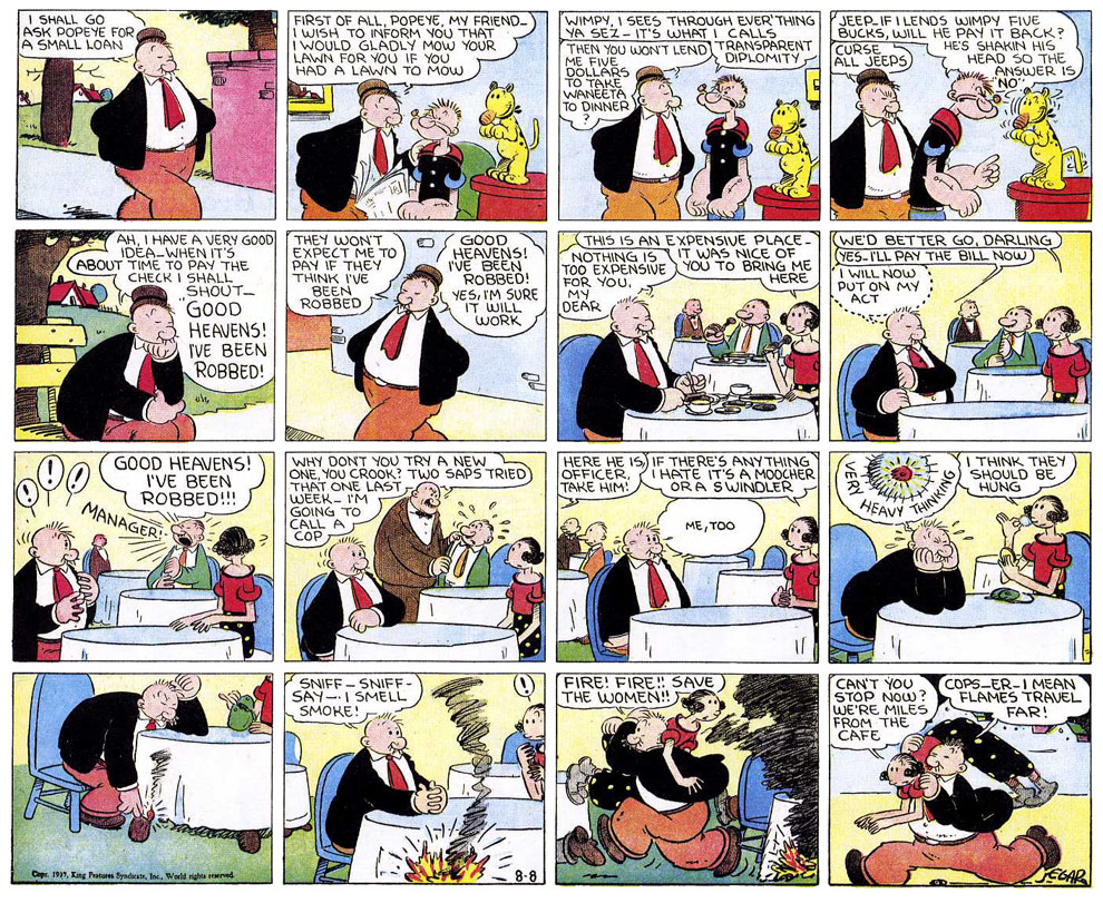 VO de la planche du 08/08/1937