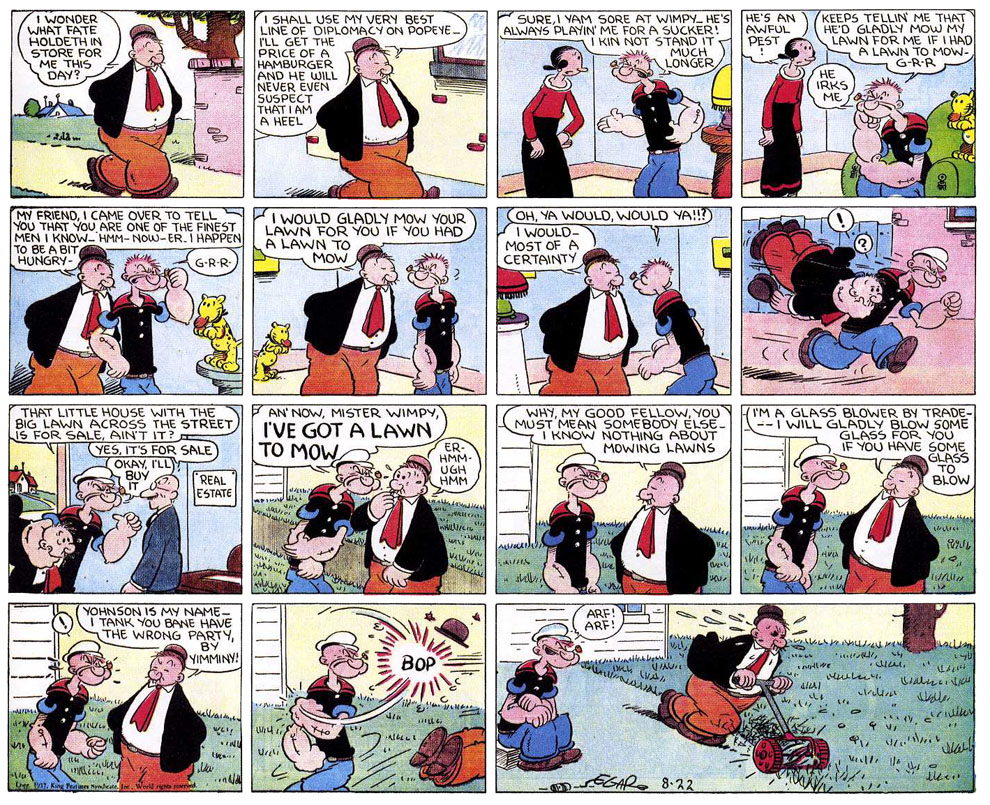 VO de la planche du 22/08/1937