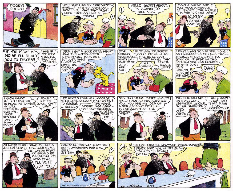 VO de la planche du 29/08/1937