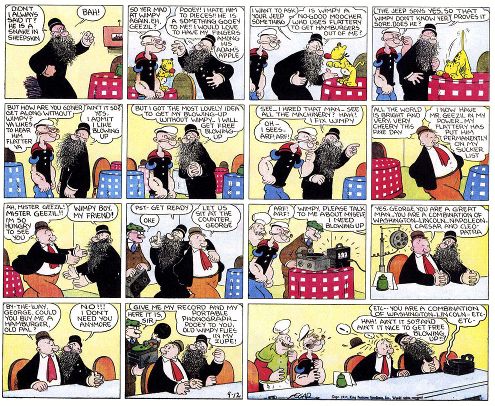 VO de la planche du 12/09/1937