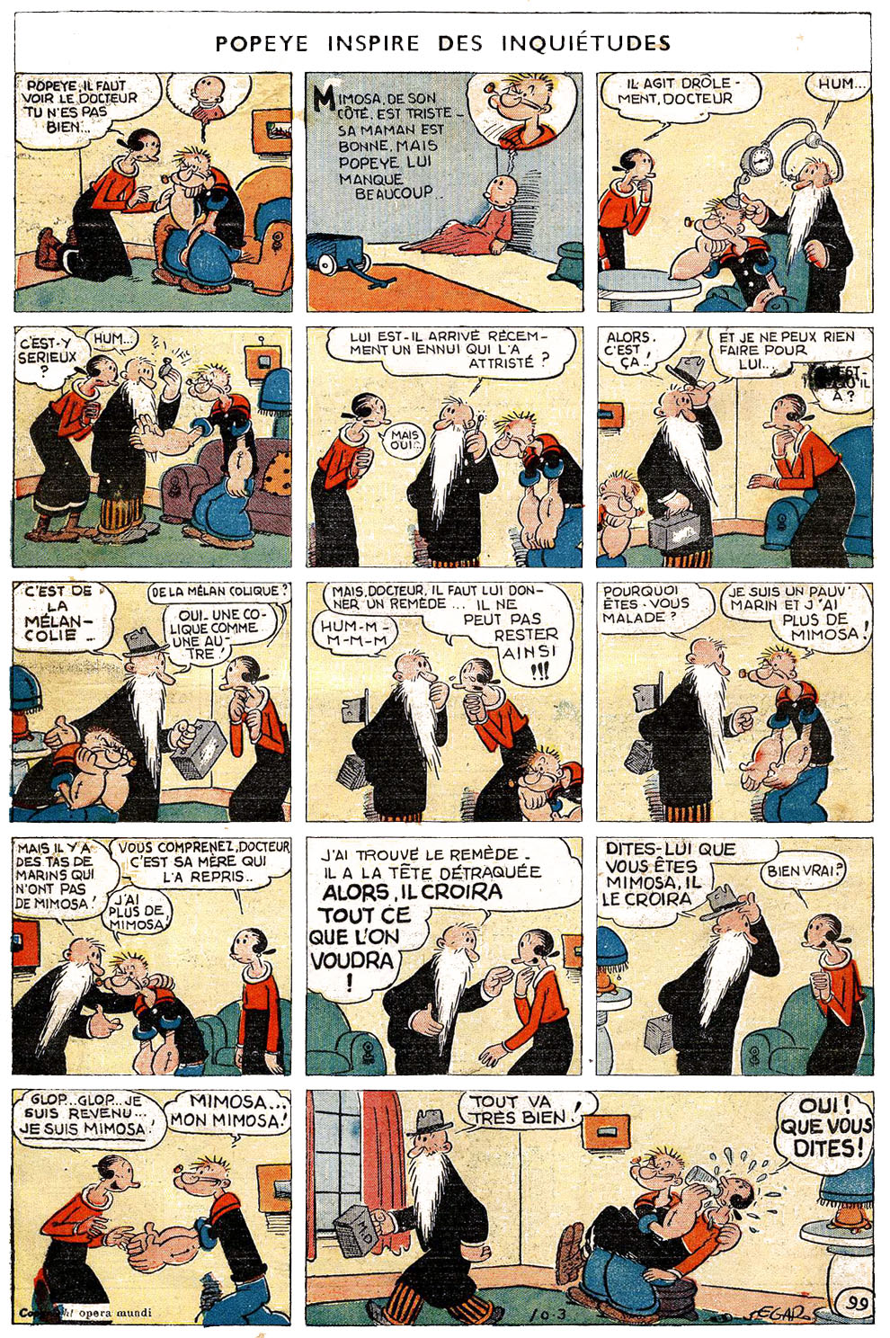 VF de la planche du 03/10/1937