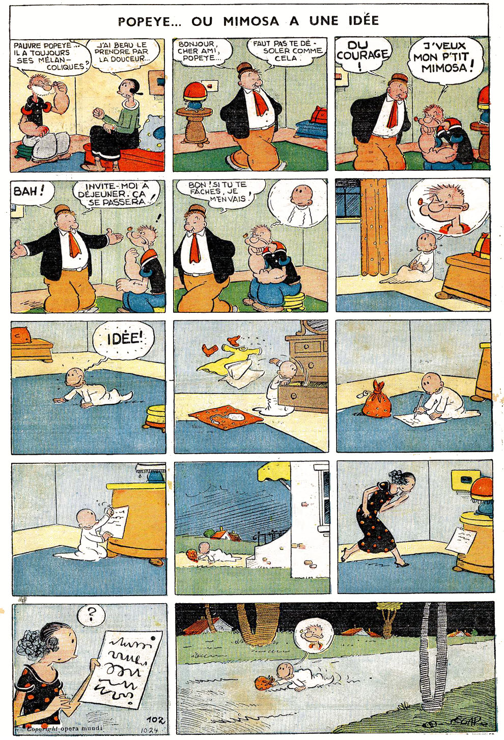 VF de la planche du 24/10/1937