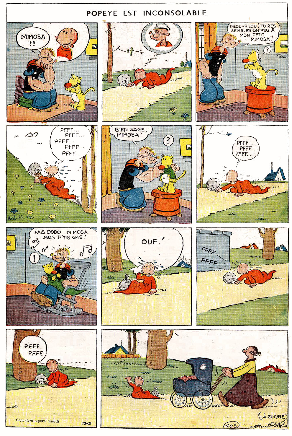 VF de la planche du 31/10/1937