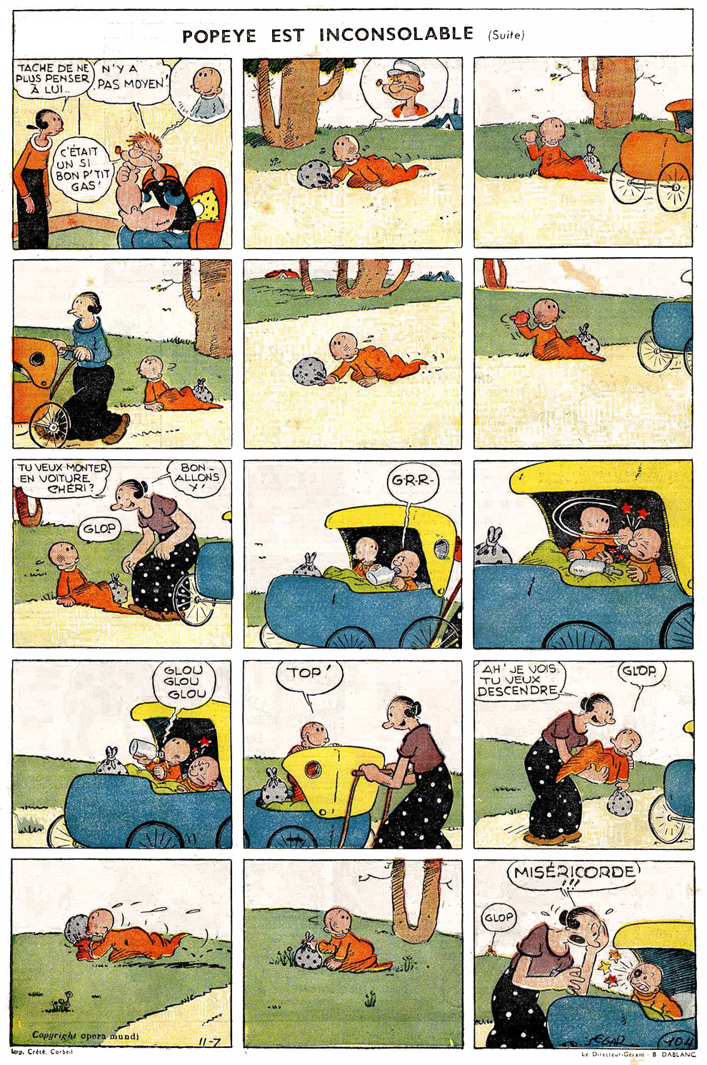 VF de la planche du 07/11/1937
