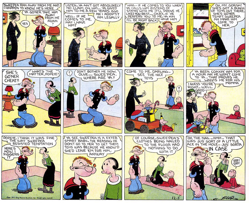 VO de la planche du 05/12/1937