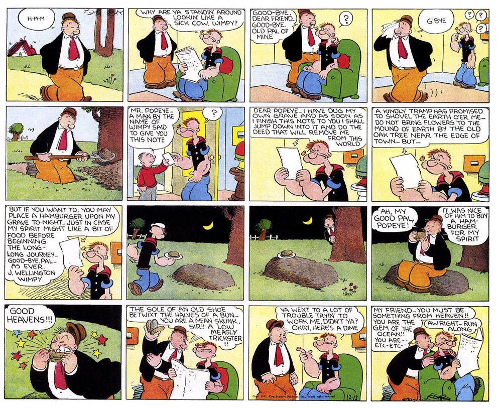 VO de la planche du 12/12/1937