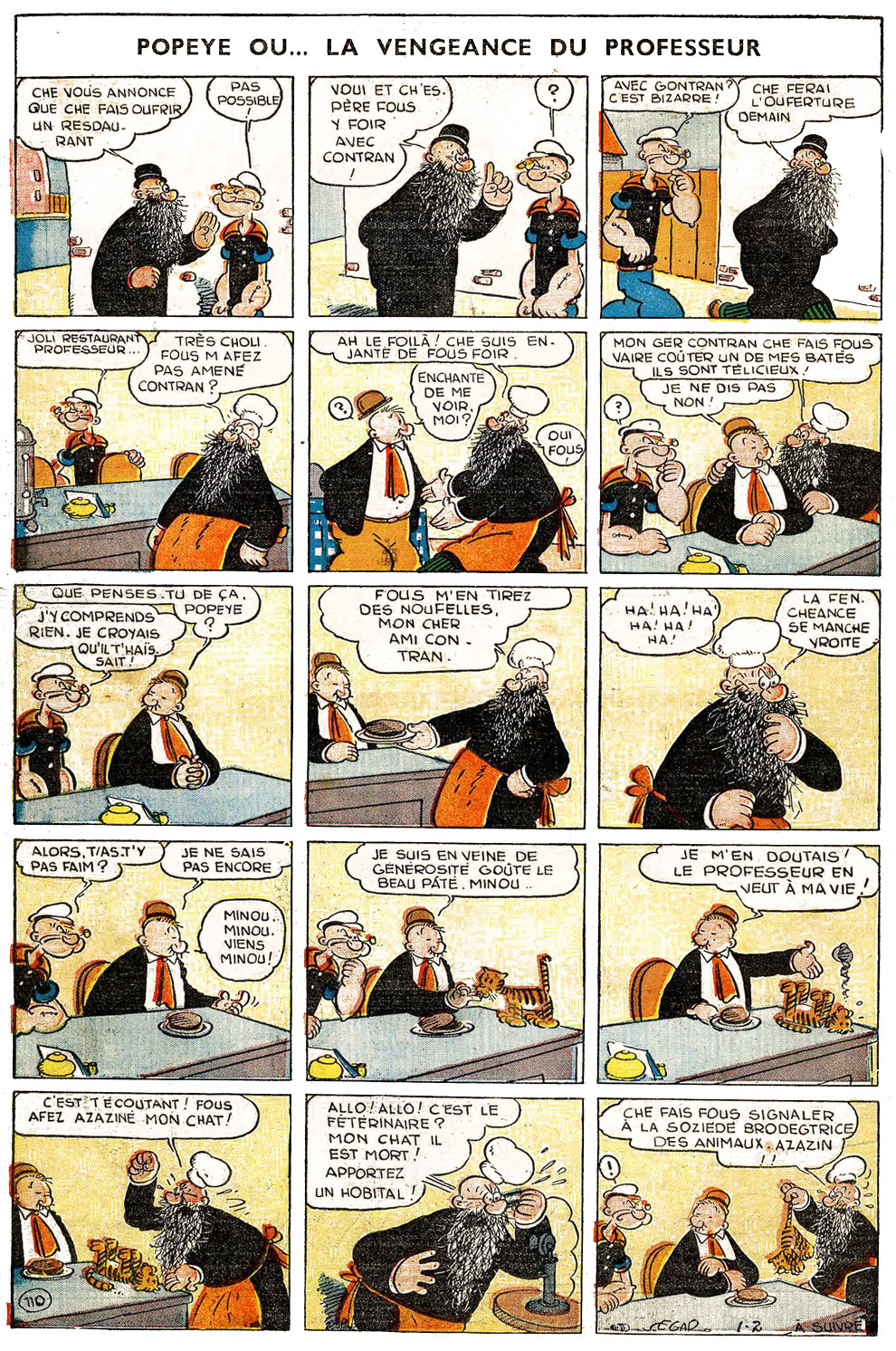 VF de la planche du 02/01/1938