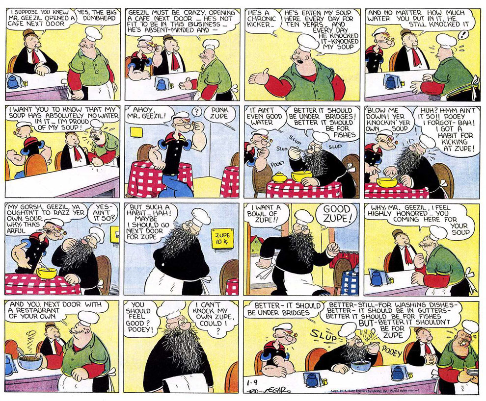 VO de la planche du 09/01/1938