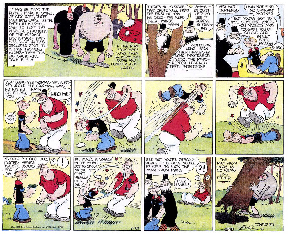 VO de la planche du 23/01/1938