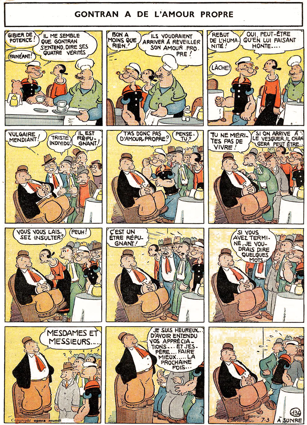 VF de la planche du 03/07/1938