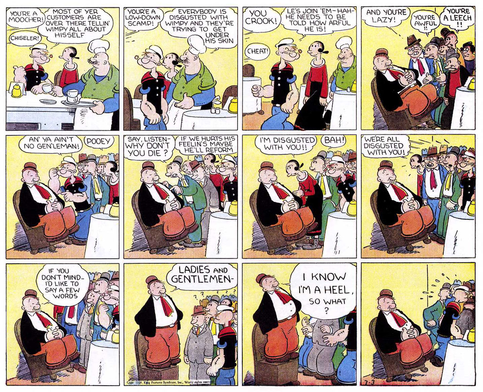 VO de la planche du 03/07/1938