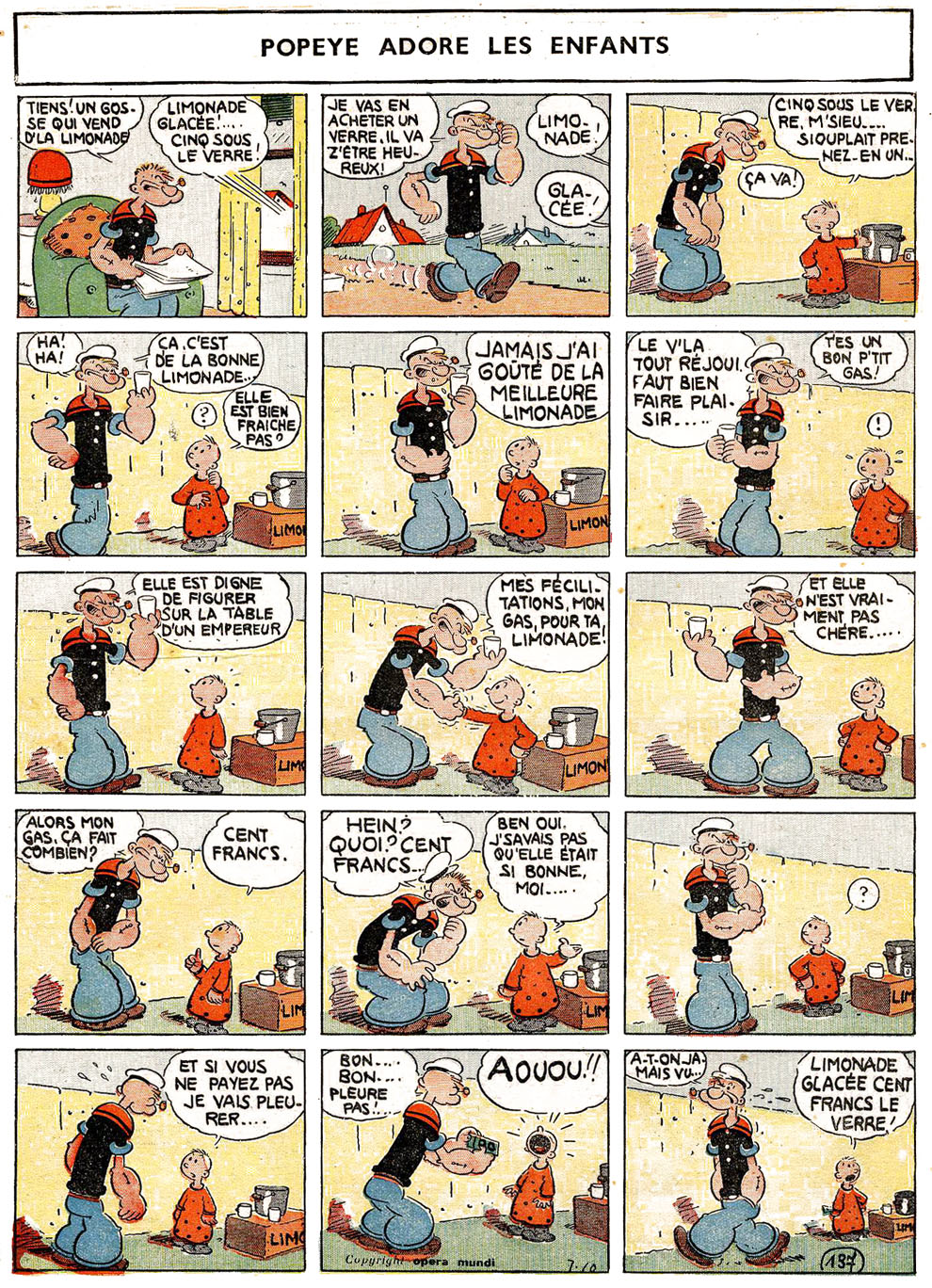 VF de la planche du 10/07/1938