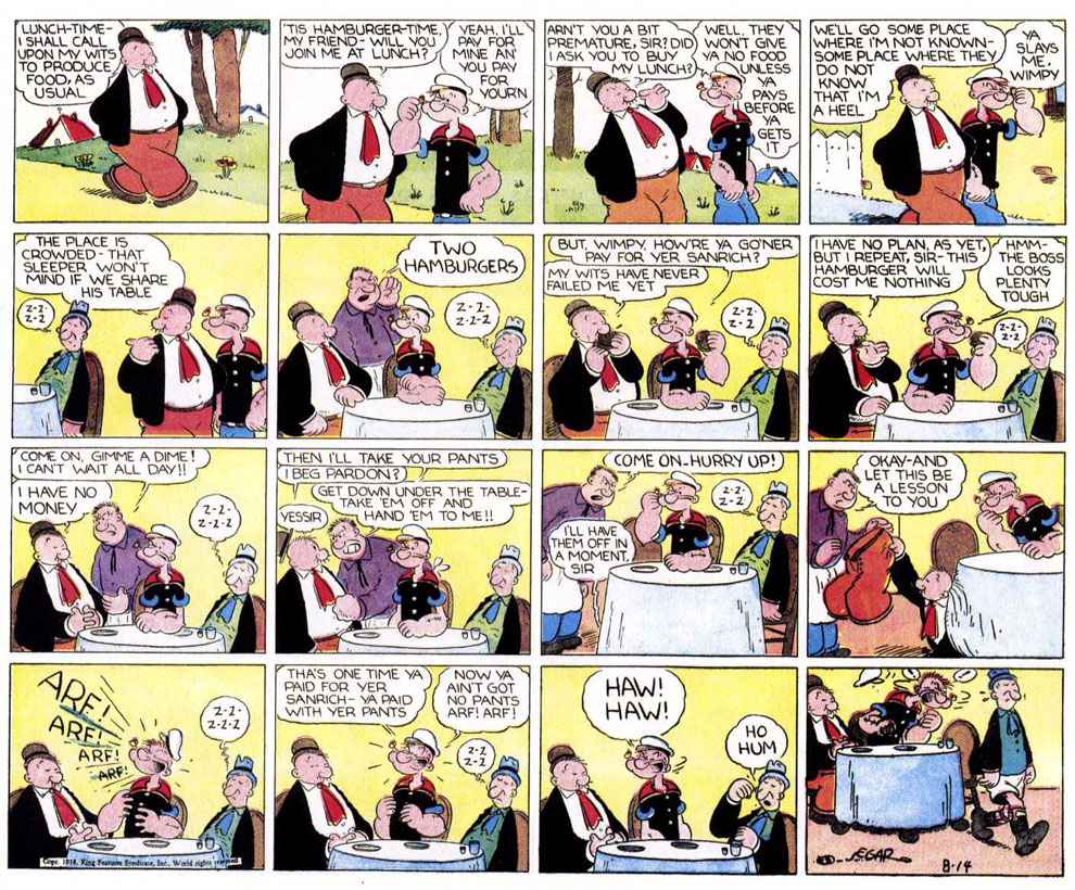 VO de la planche du 14/08/1938