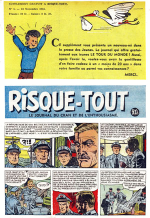 Annonce dans Spirou 919