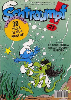 Couverture du numero 21