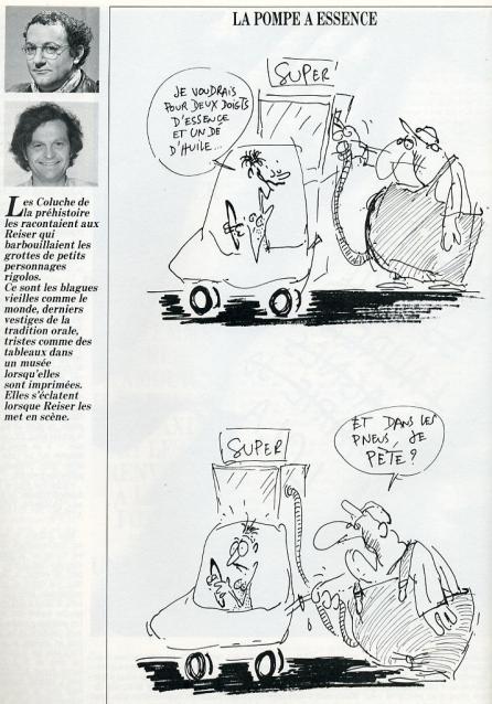 Blagues de Coluche et Reiser