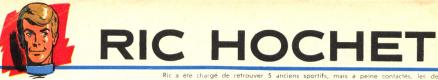 Ric Hochet (Enigme de Ric Hochet, Enquêtes de Ric Hochet, Jeu-énigme avec Ric Hochet, Relevez le gant !, Ric Hochet et Jérôme Moucherot)