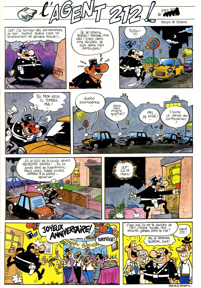 Agent 212 par Saive